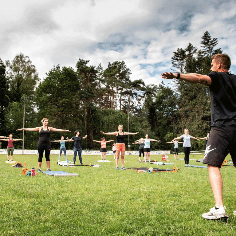 Tevreden klant van LT Coaching tijdens of na een training