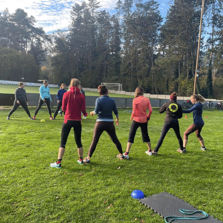 Tevreden klant van LT Coaching tijdens of na een training