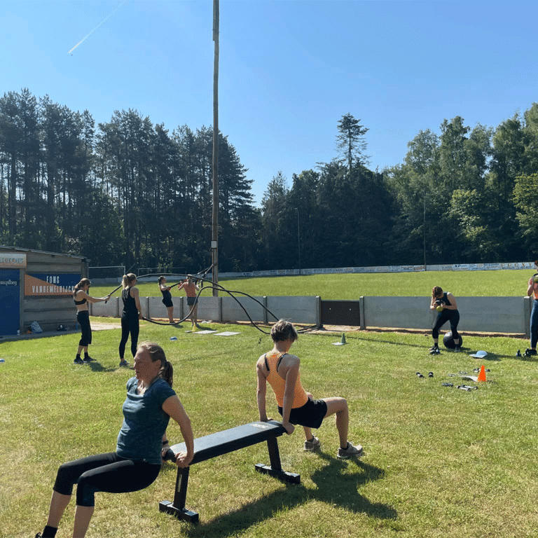 Tevreden klant van LT Coaching tijdens of na een training